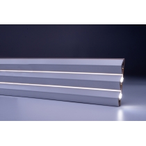 RADIANT - 6X16 PYRAMID, WHITE, MATTE